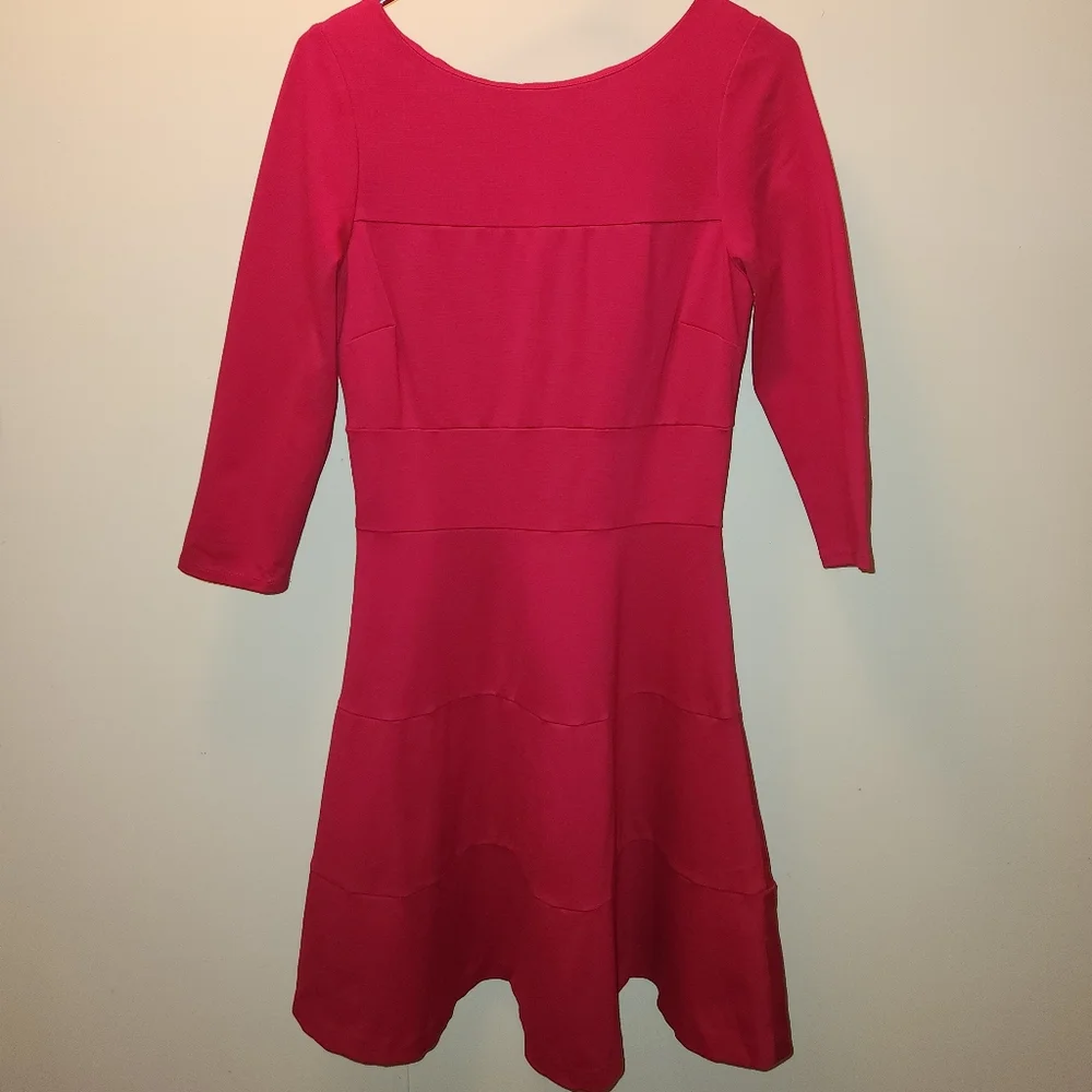 Banana Republic • seamed ponte flare-and-fit dress - Picture 10 of 10